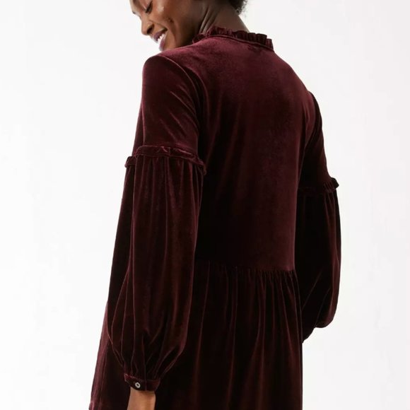 NWT FatFace velvet top - Picture 2 of 3